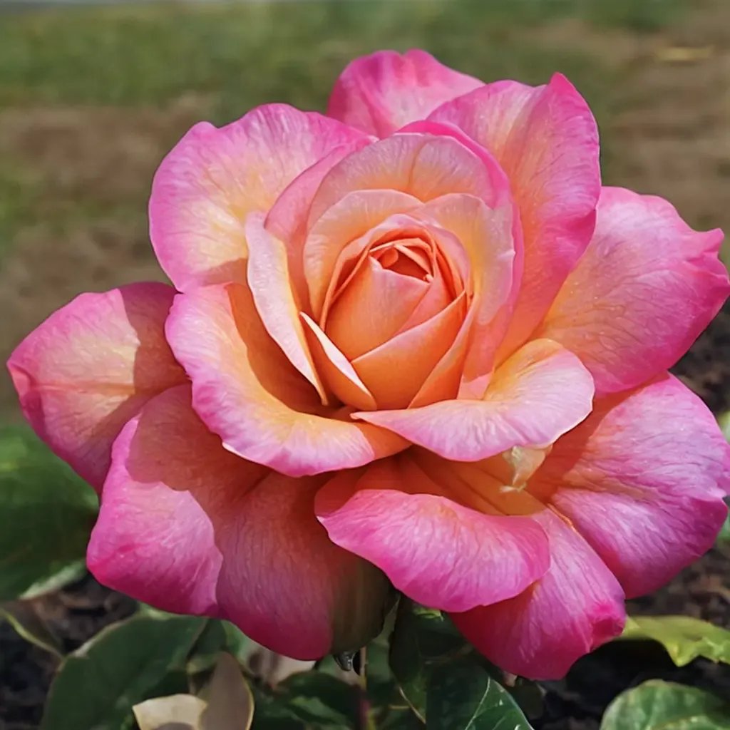 Rosa x hybrida 'Chicago Peace'