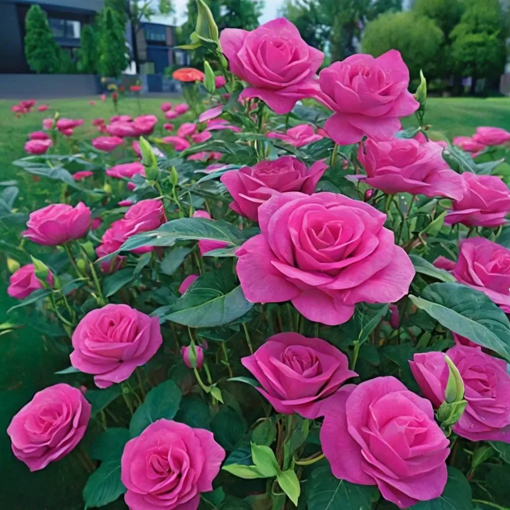 Rosa x hybrida 'All My Loving'