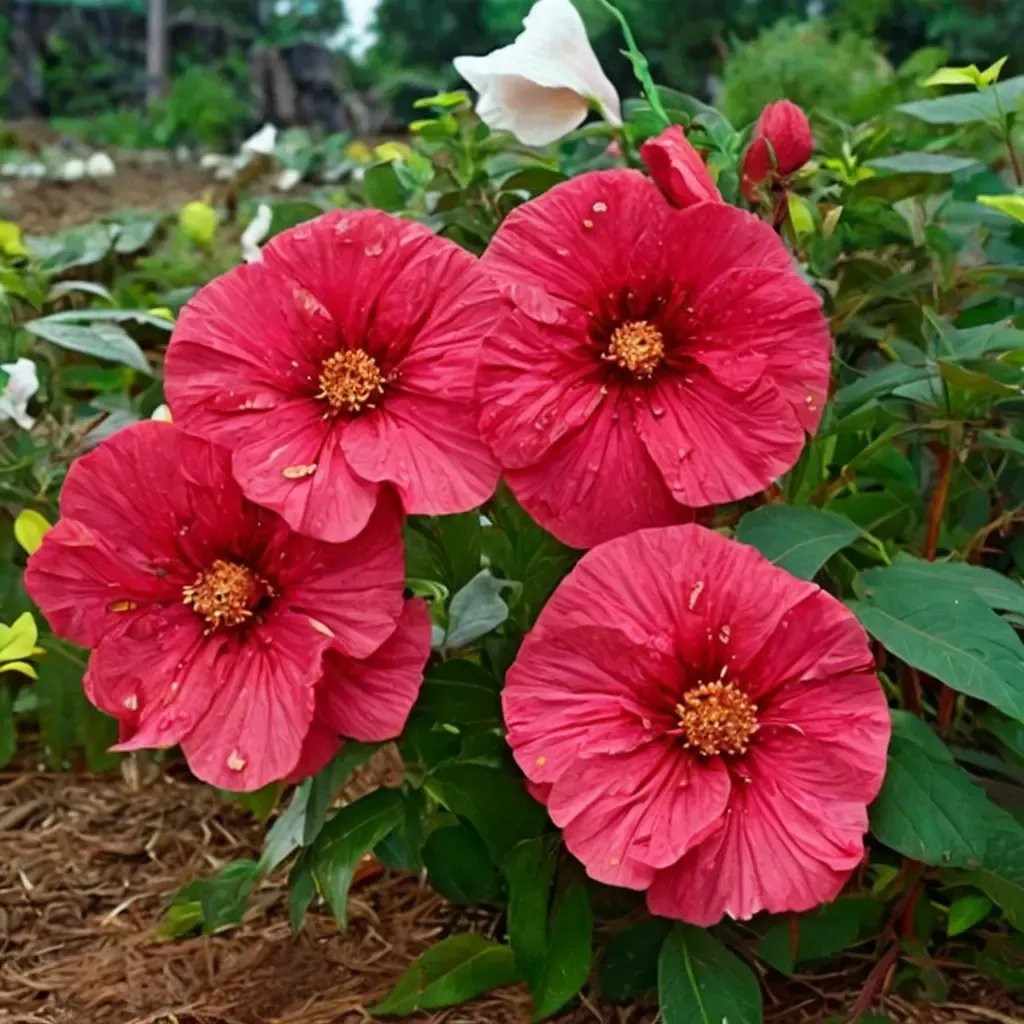Hibiscus rosa-sinensis 'Summer in Paradise'
