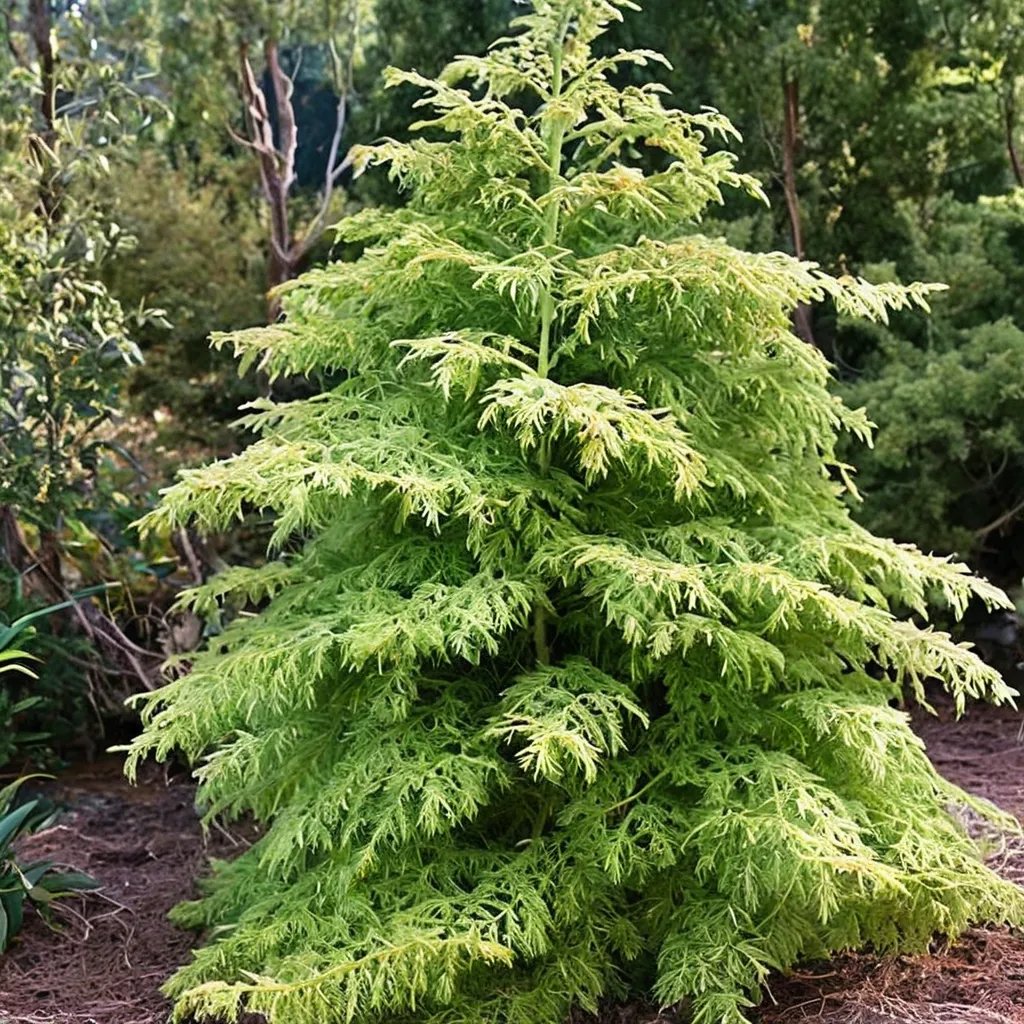 Cryptomeria japonica 'Elegans Aurea'