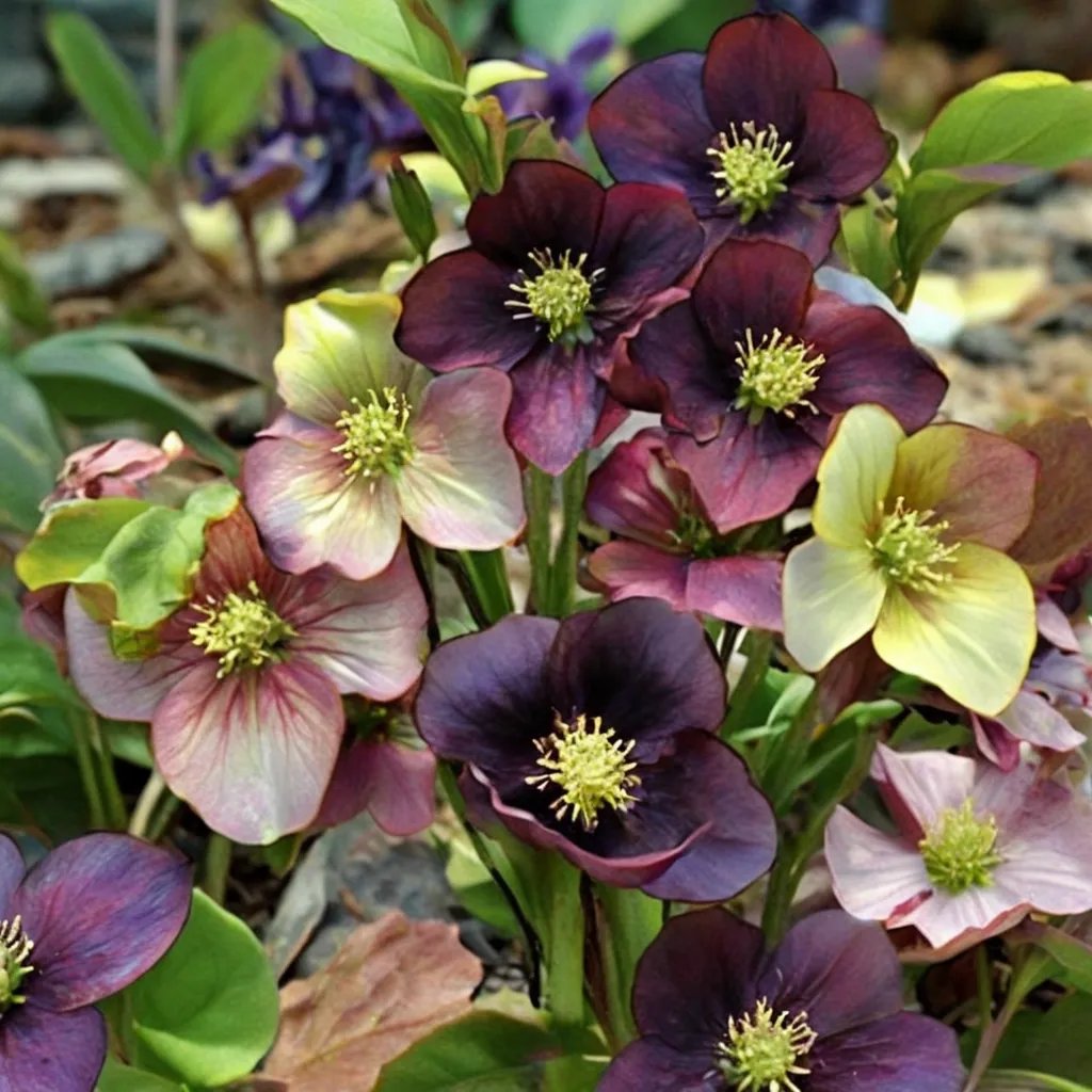 Helleborus x hybridus 'Brandywine Strain'