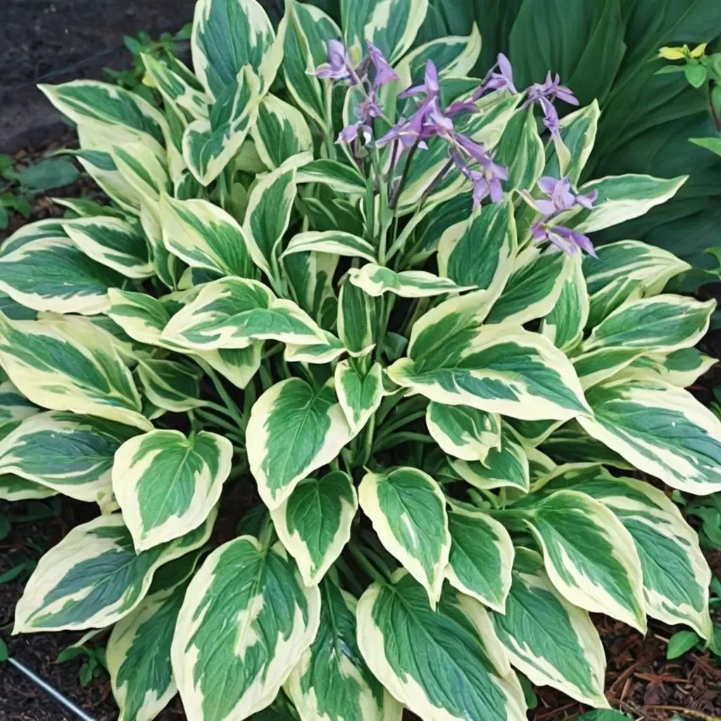 Hosta ventricosa 'Pilgrim'