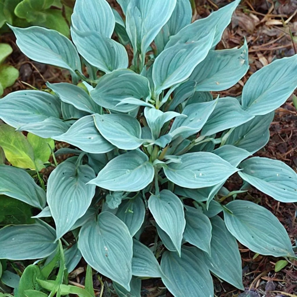 Hosta x hybrida 'Blueberry Tart'