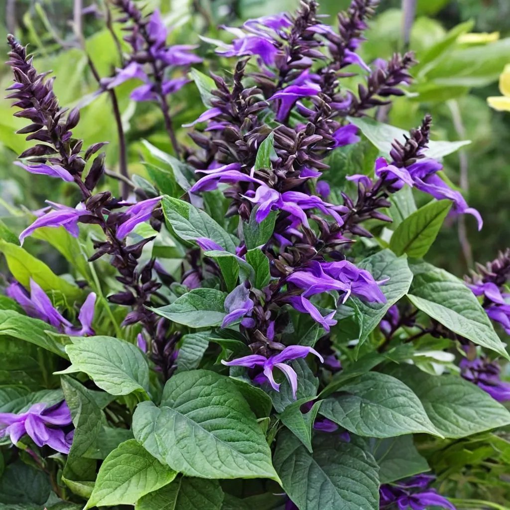 Salvia x hybrida 'Deep Purple'
