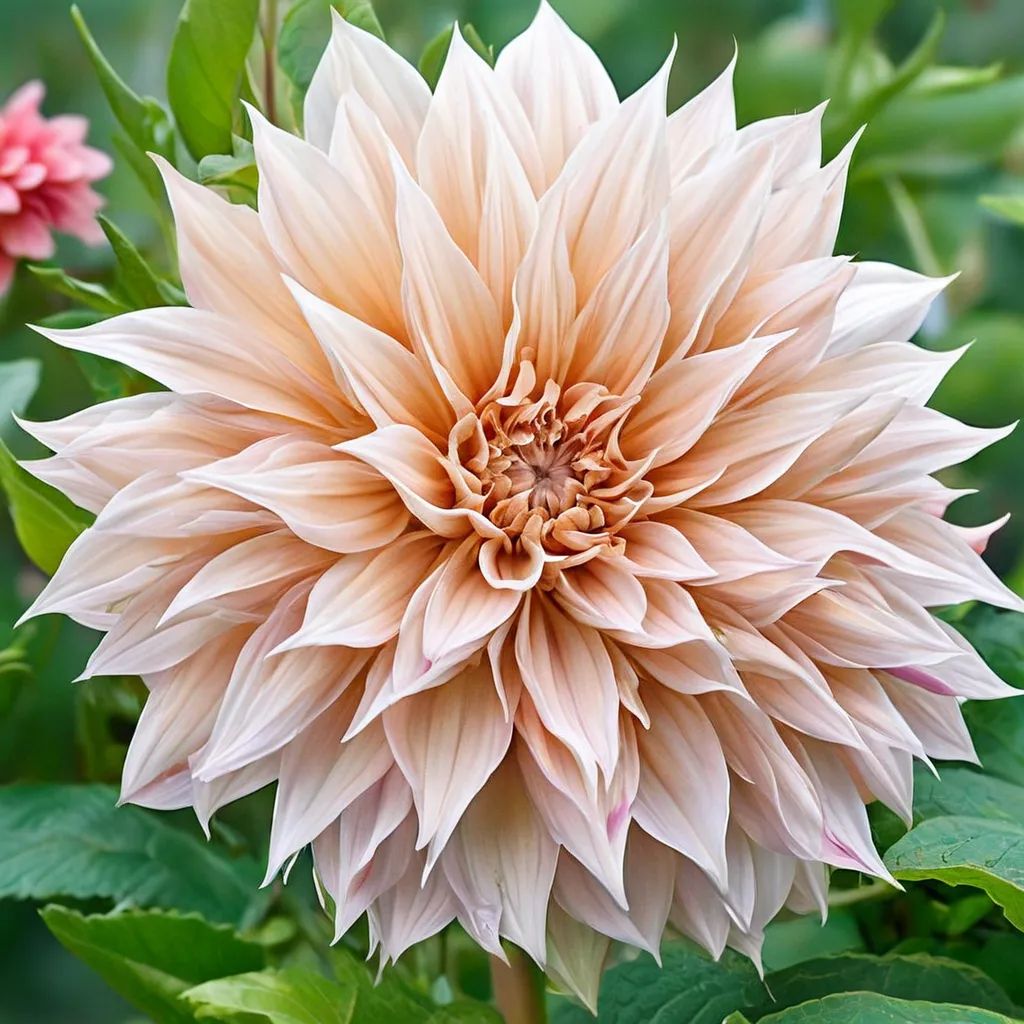 Dahlia x hybrida 'Café au Lait'