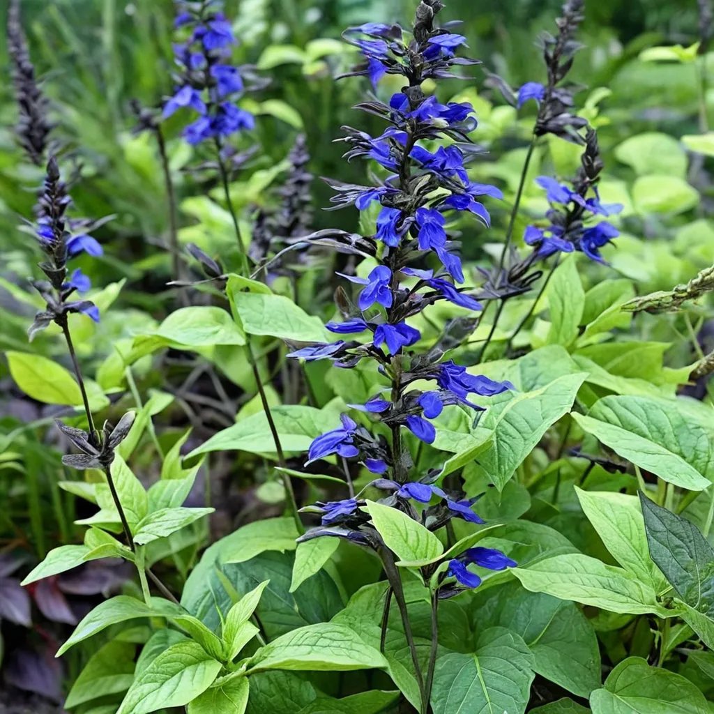 Salvia guaranitica 'Black Blue'