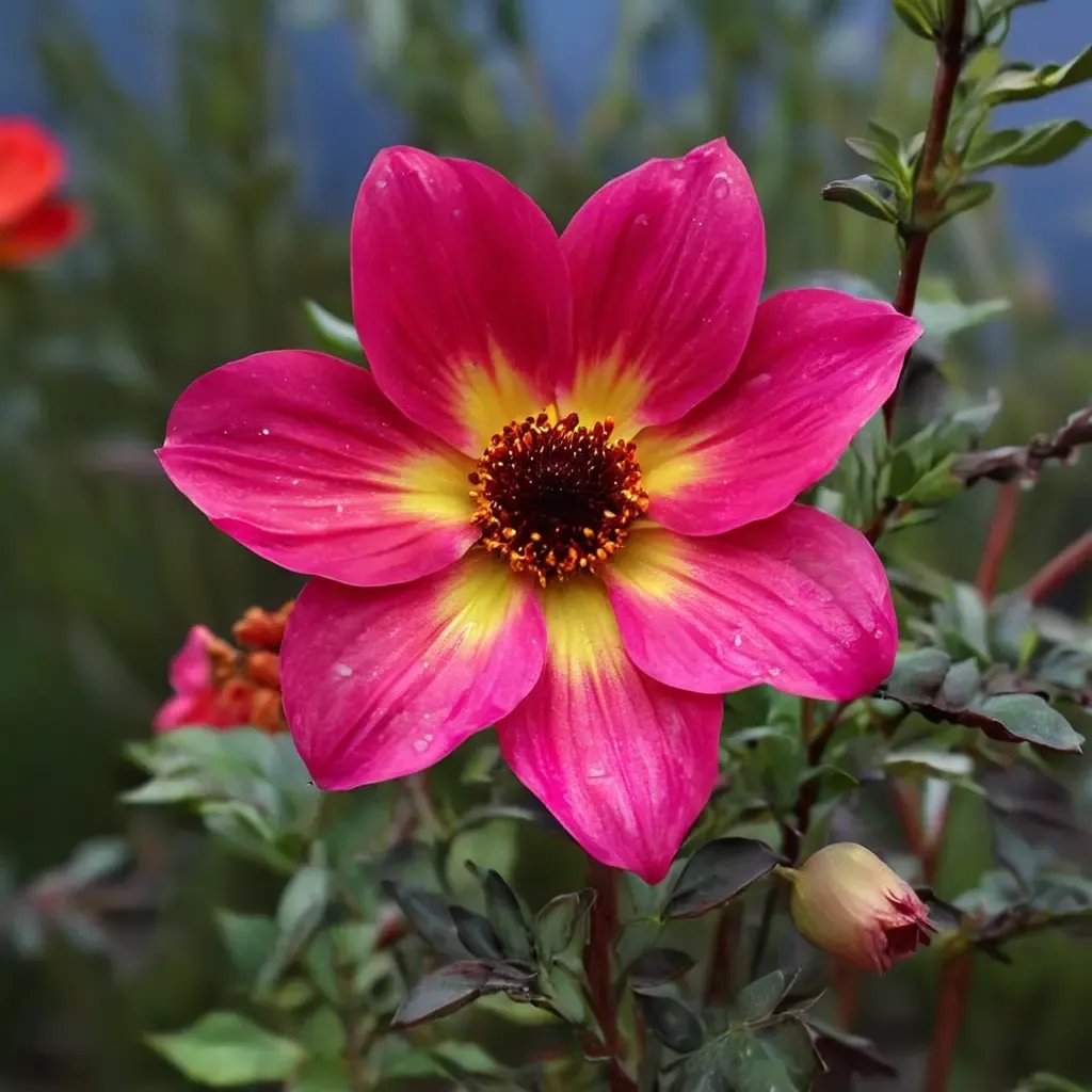 Dahlia pinnata 'Mystic Sparkler'