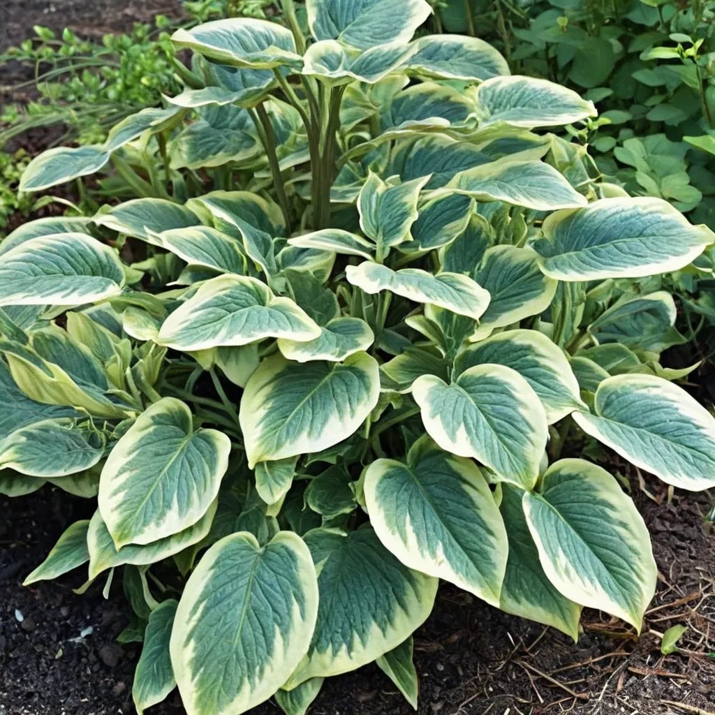 Hosta x hybrida 'Victory Lap'