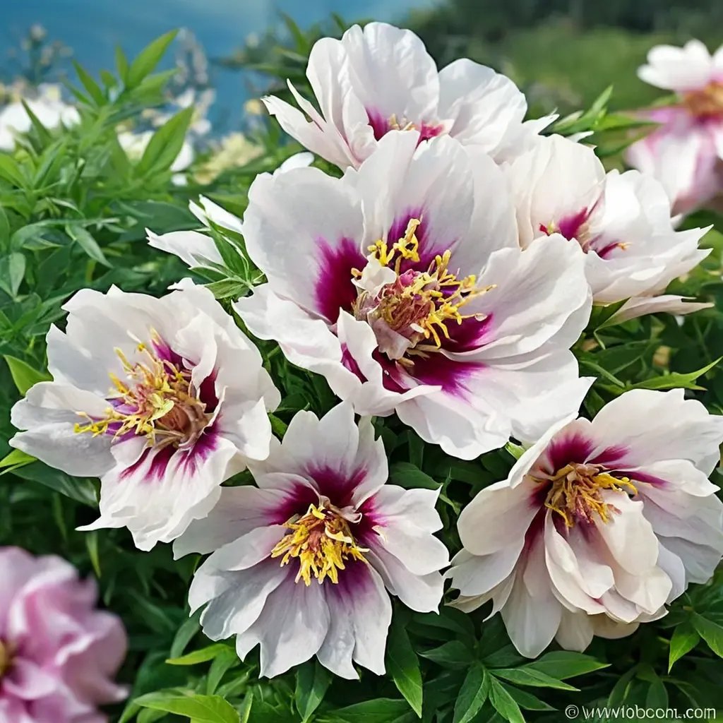 Paeonia x hybrida 'Cora Louise Itoh'