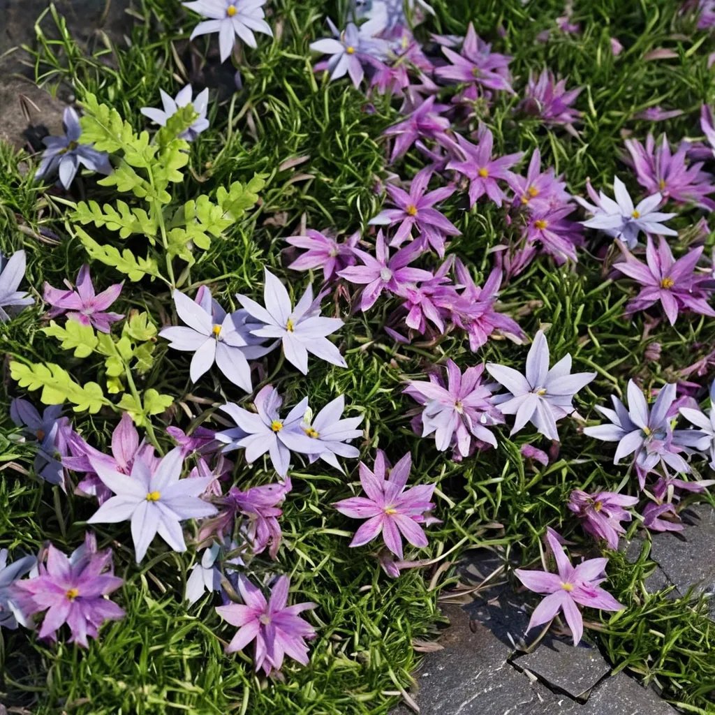 Phlox subulata 'Laurel Beth'