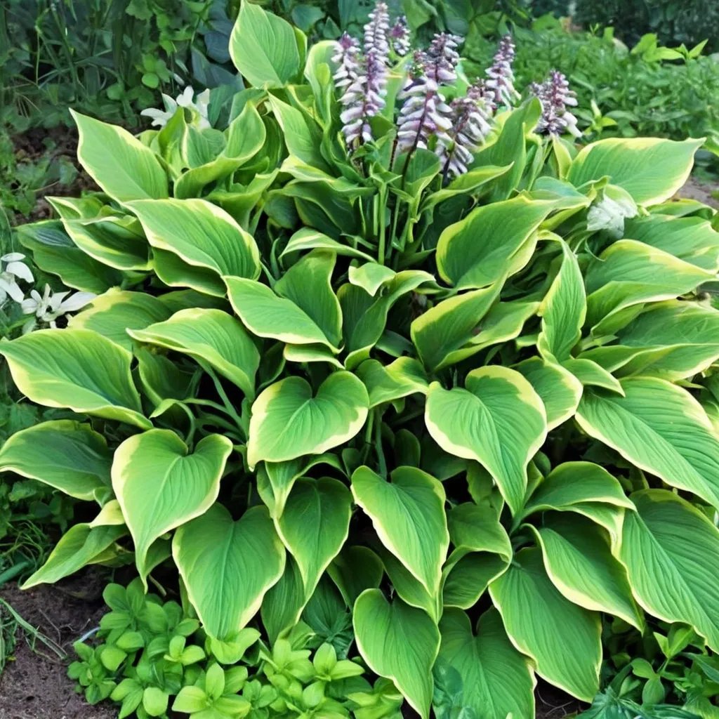 Hosta x hybrida 'Abba Dabba Do'