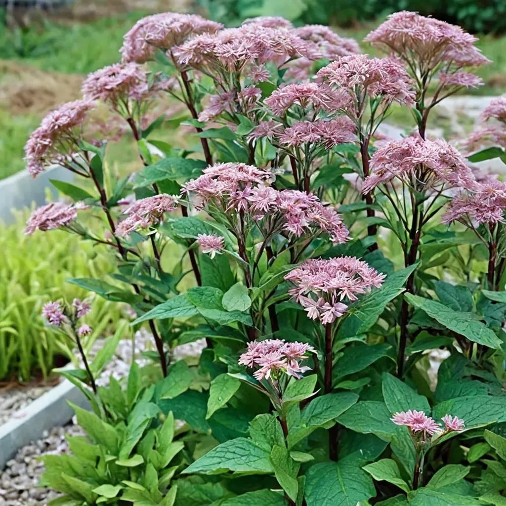 Eutrochium dubium 'Little Joe'