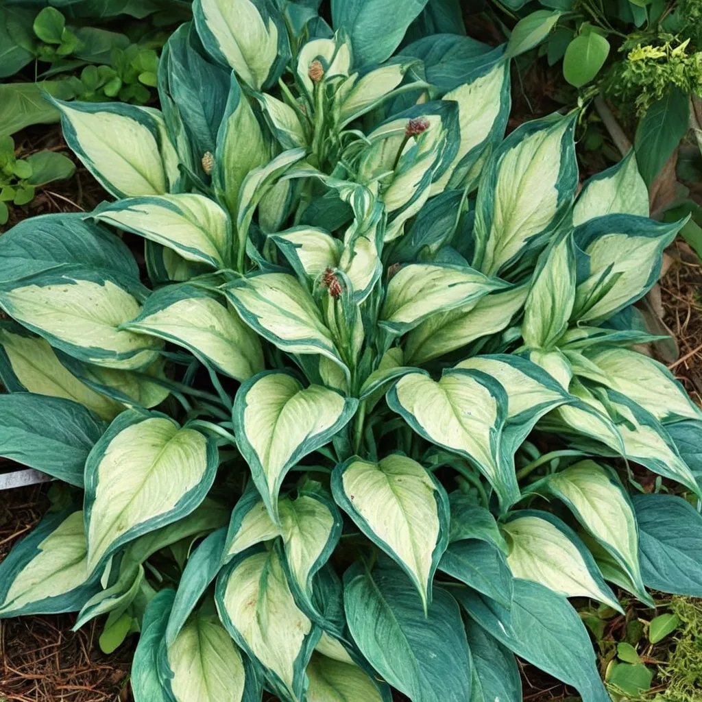 Hosta x hybrida 'Ghost Spirit'