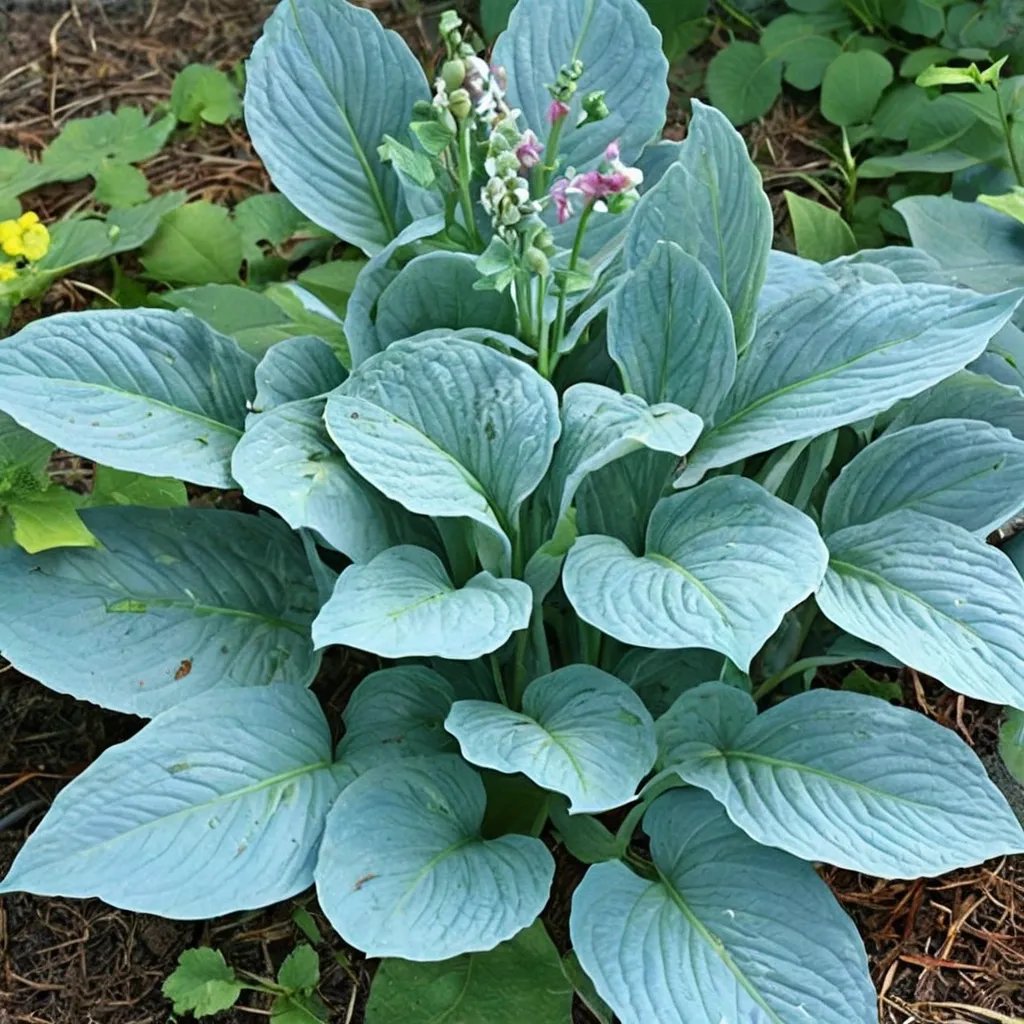 Hosta x hybrida 'Blue Hawaii'