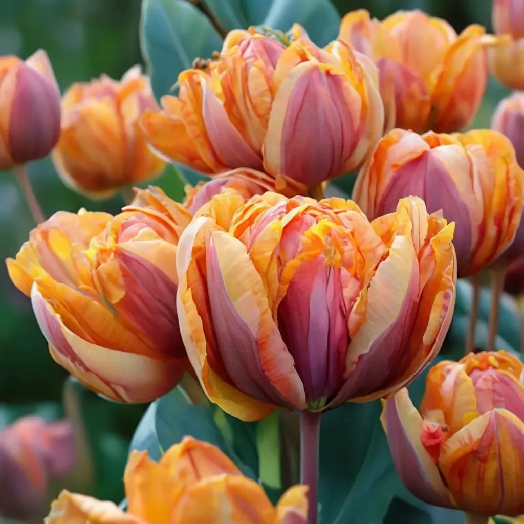 Tulipa tulipa 'Orange Princess'