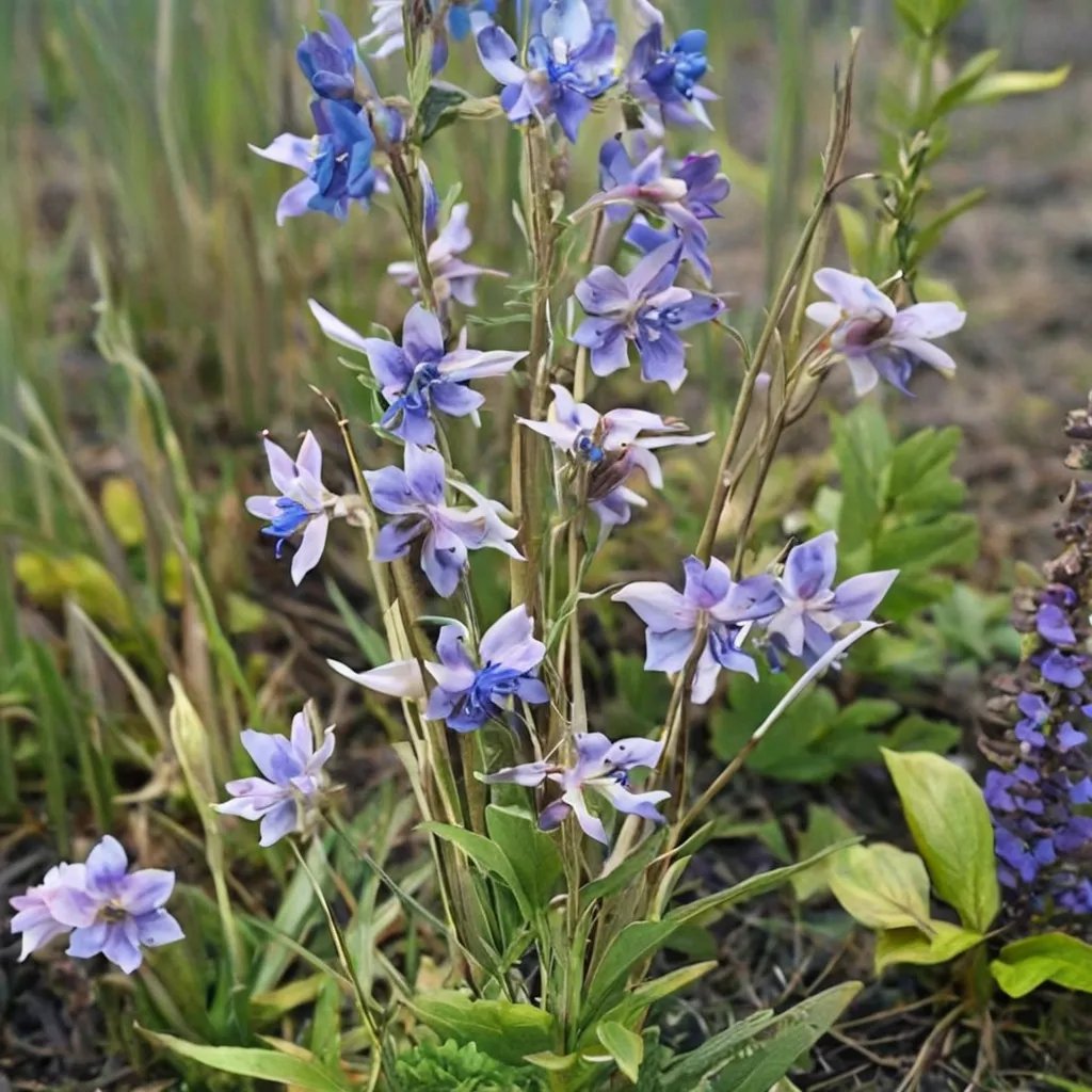Delphinium carolinianum 'vimineum'