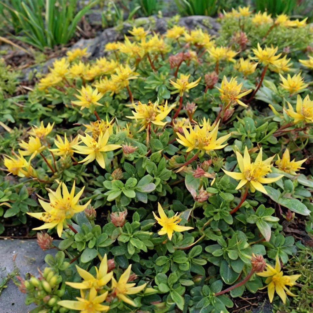 Sedum floriferum 'Weihenstephaner Gold'