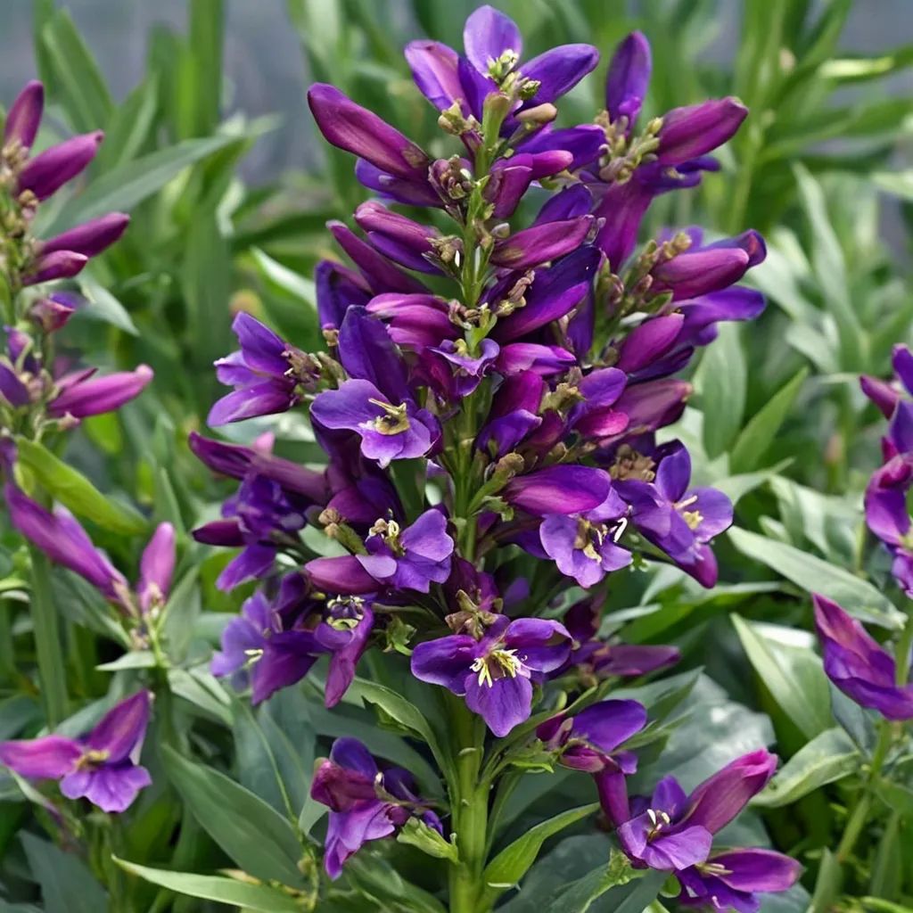 Penstemon barbatus 'Pristine Lilac Purple'