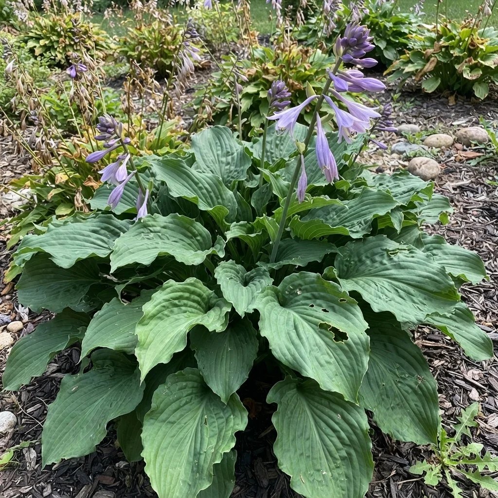Hosta x hybrida 'Earthquake'