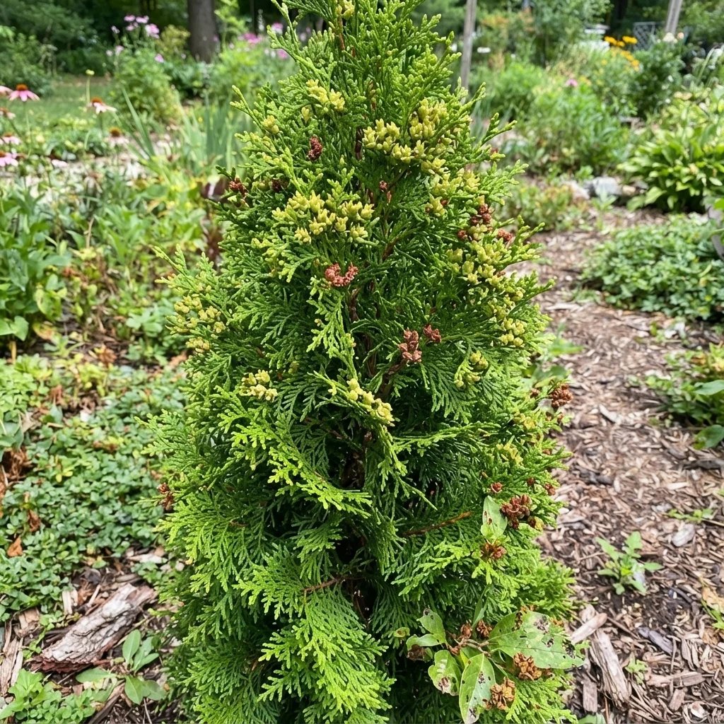 Thuja occidentalis 'Degroot's Spire'