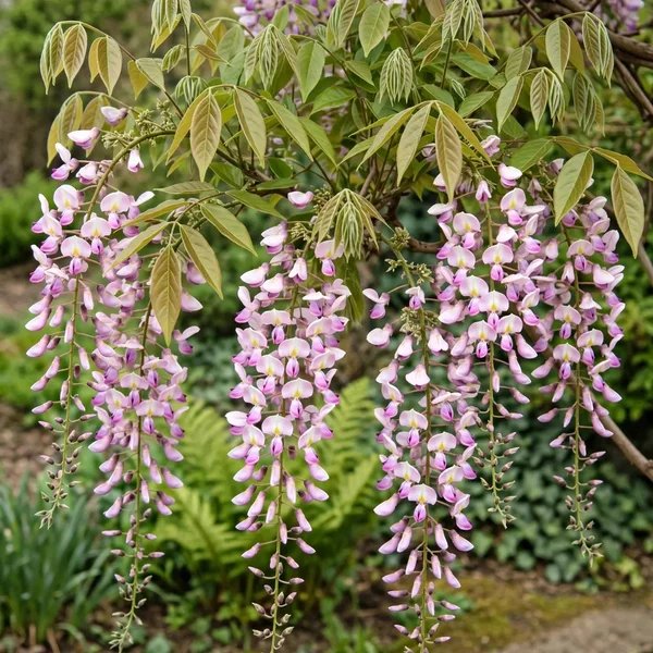 Wisteria floribunda 'Honbeni'