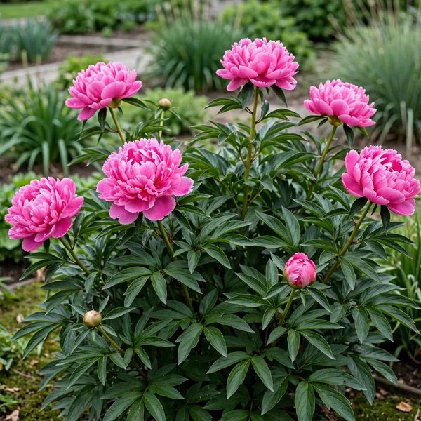 Paeonia officinalis 'Rozella'