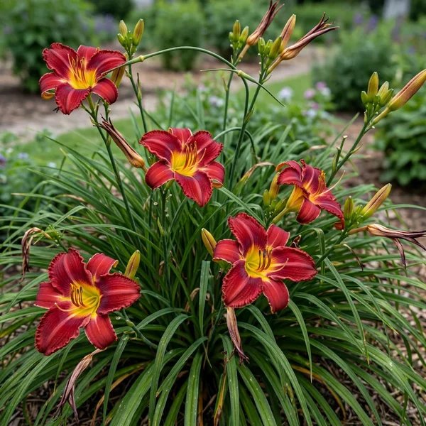 Hemerocallis x hybrida 'Charles Johnston'