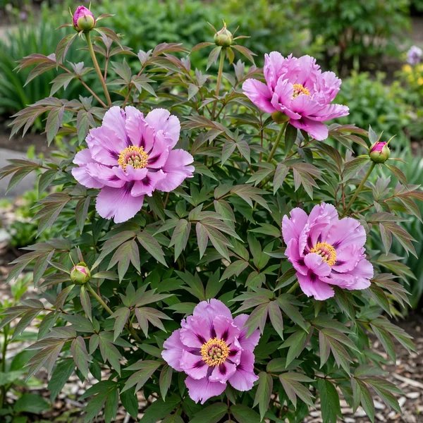 Paeonia x hybrida 'Morning Lilac'