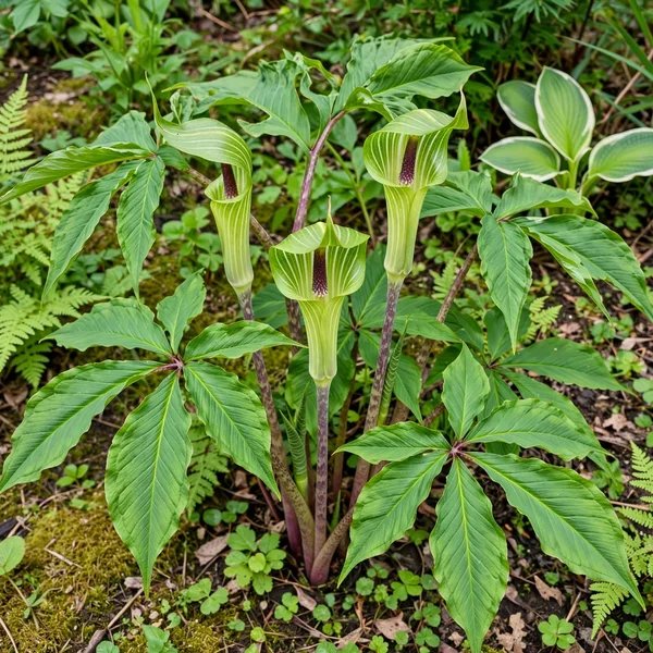 Arisaema engleri 'Green Spathe Form'