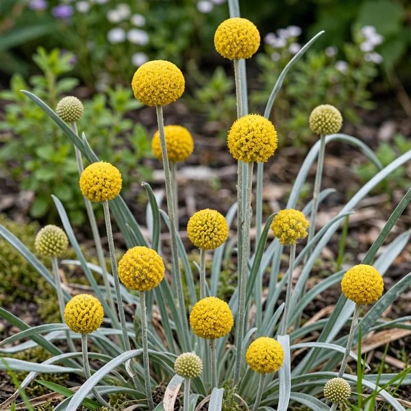Craspedia globosa 'Billy Buttons'