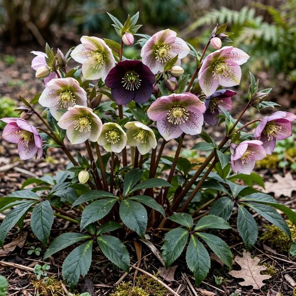 Helleborus x hybrida 'Superior Southern Lenten Rose Mix'