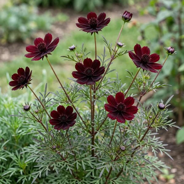 Cosmos atrosanguineus 'Black Magic'