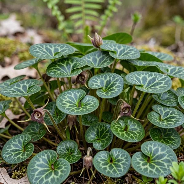 Asarum lewisii 'Carolina Carpet'