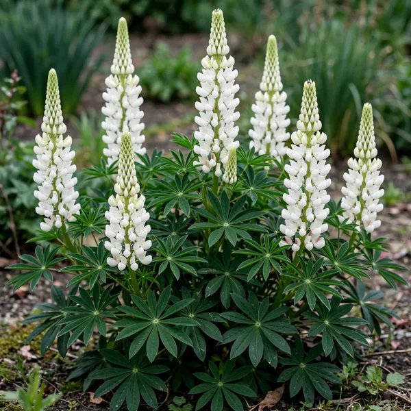 Lupinus polyphyllus 'Noble Maiden'