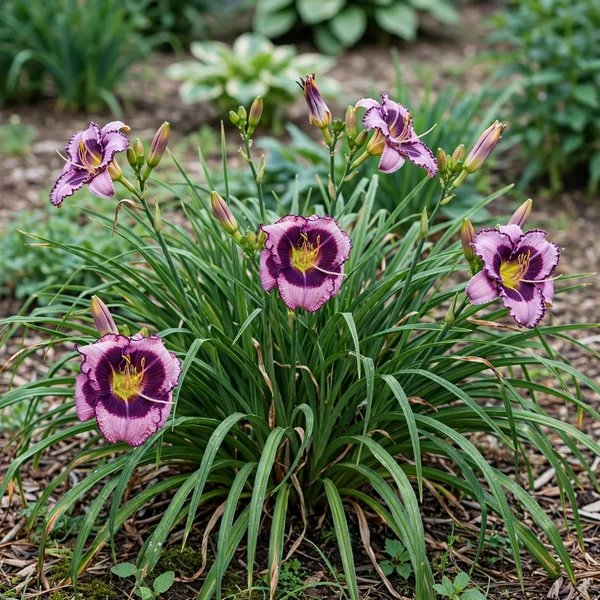 Hemerocallis x hybrida 'MacBeth'