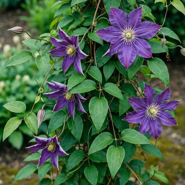 Clematis x hybrida