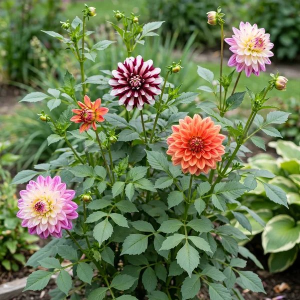 Dahlia pinnata 'Mixed Border'