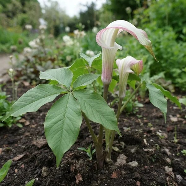 Arisaema candidissimum