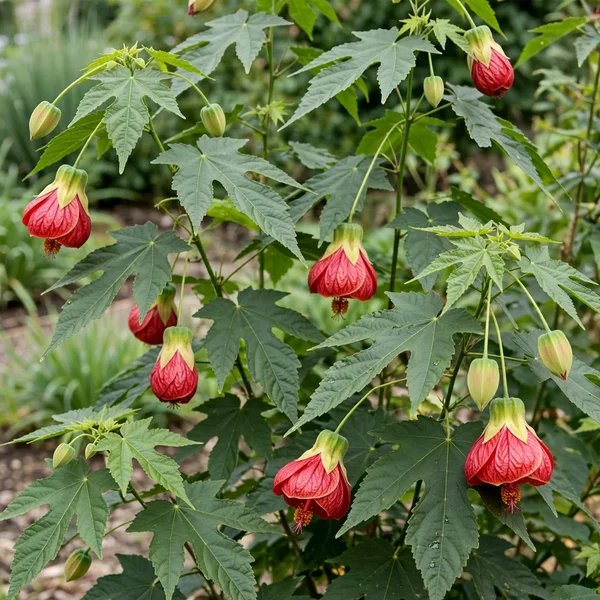 Abutilon x hybridum 'Red Princess'