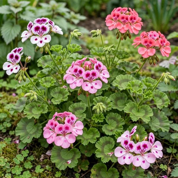 Pelargonium x hortorum 'Breeders Mix'