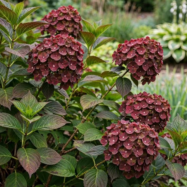 Hydrangea macrophylla 'Magical Chocolate'