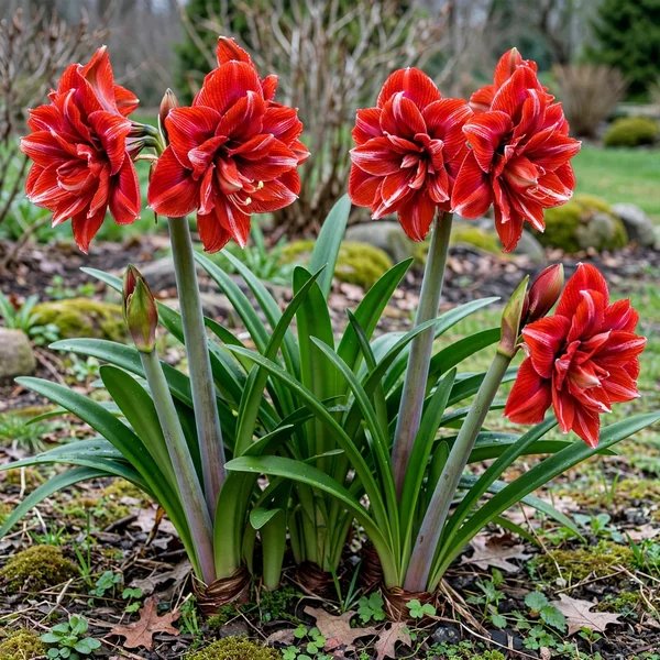 Hippeastrum x hybrida 'Double King'
