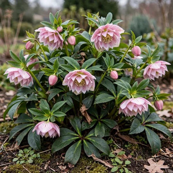 Helleborus x hybrida 'Wedding Crasher'