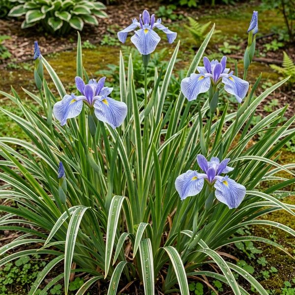 Iris ensata 'Stairway to Heaven'
