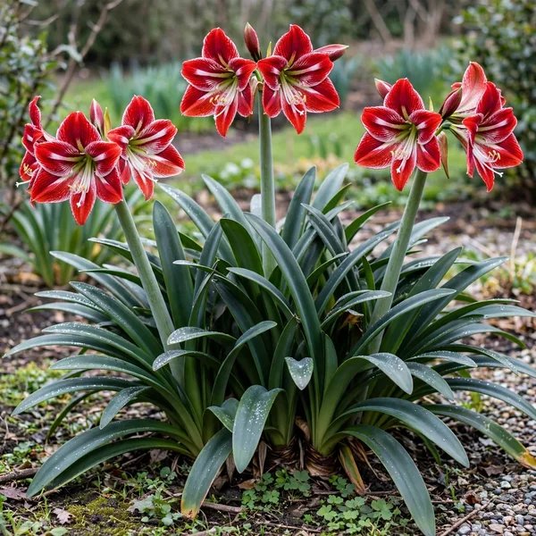 Hippeastrum x hybrida 'Voodoo'