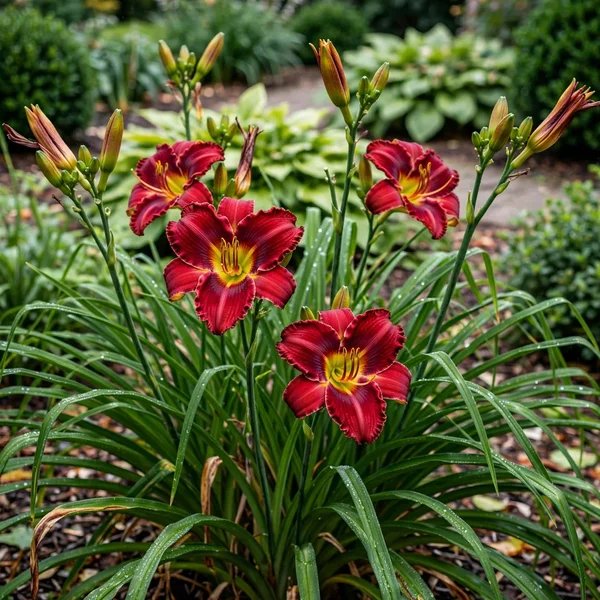 Hemerocallis x hybrida 'Sundried Tomatoes'