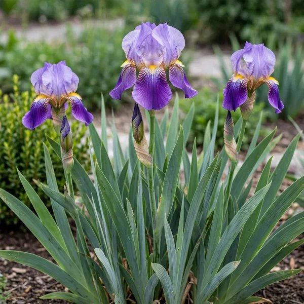 Iris x germanica 'Queen'