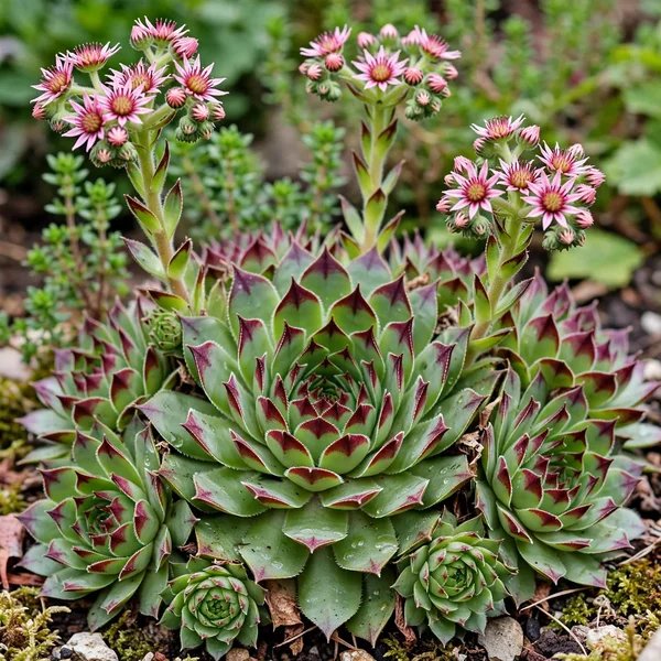 Sempervivum tectorum 'Carmen'