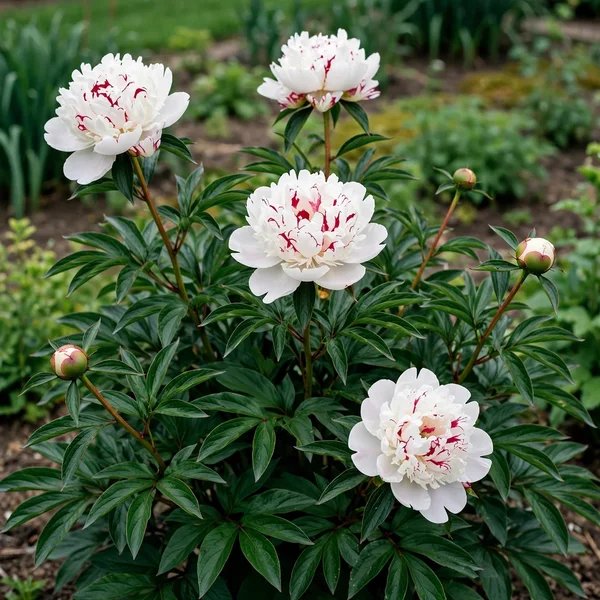 Paeonia lactiflora 'Festiva Maxima'