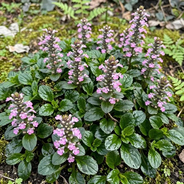 Ajuga reptans 'Pink Elf'